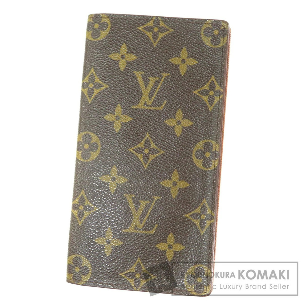 Louis Vuitton Portecarte Credit Long Wallet Monogram Canvas